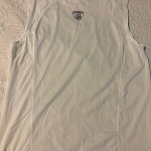 Reebok NFL play dry Men's White Shirt